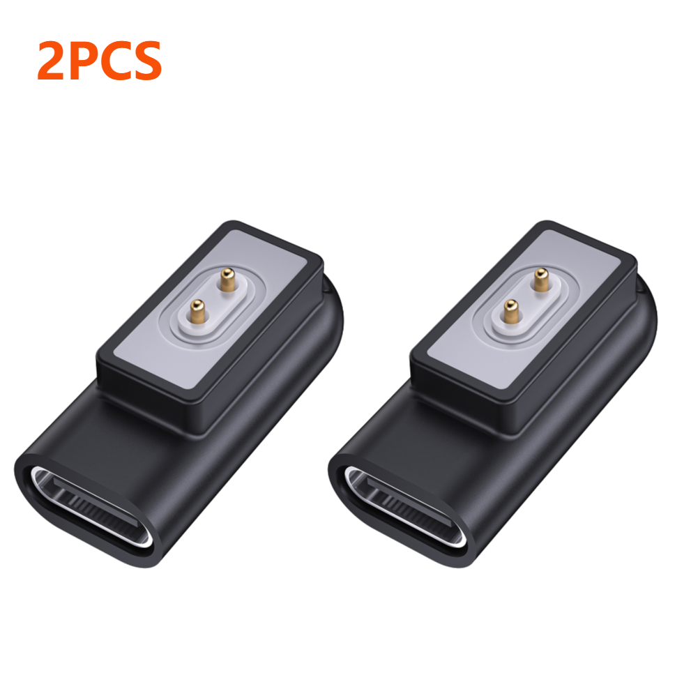 Adaptador de cargador magnético para Xiaomi Mi Band 8 Active / 8 Pro, Conector de cargador de reloj USB C para Redmi Watch 4/3/3 Active/3 Lite: Black Yellow
