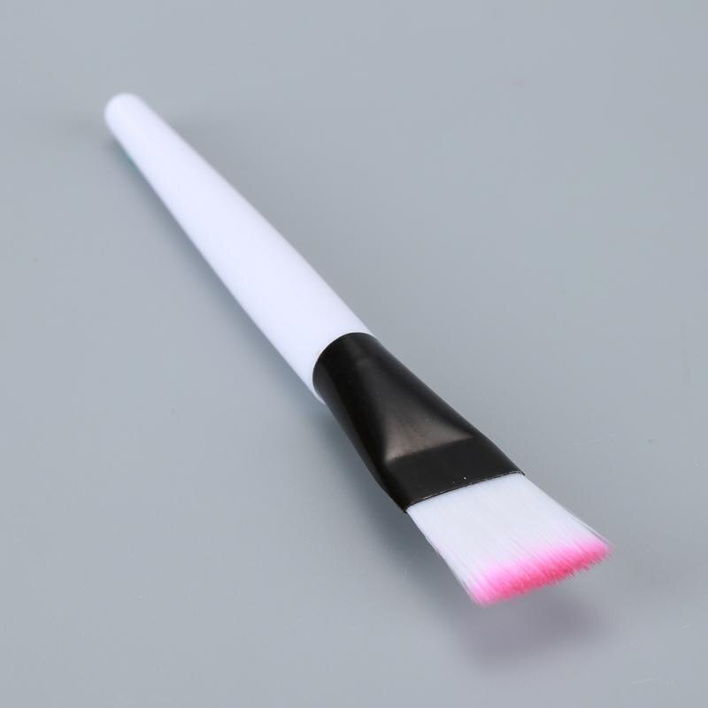 1pc ansiktsmask borste mask lera blandningsborste muti-color mjukt hår silikon mask borste kvinnor gör det själv hud ansiktsvård verktyg