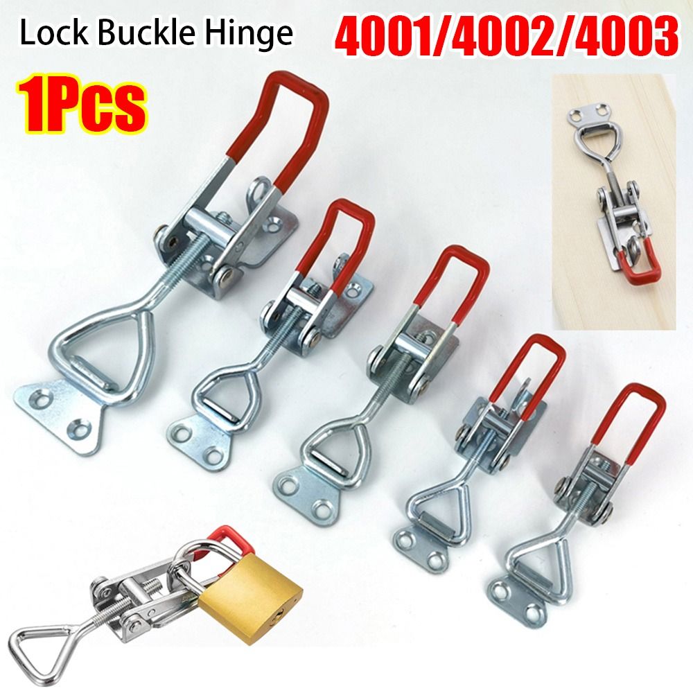 1 pièces serrure à dégagement rapide boucle charnière boîte à outils boîtier Push Pull bascule loquet pince anti-dérapant 4001/4002/4003 fermoir de capture