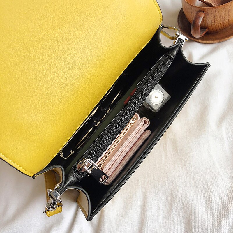 Klappe Handtaschen Totes weiblich Pu Leder Schulter Taschen Pro Frauen lässig Jahrgang Crossbody Bote Tasche Dame