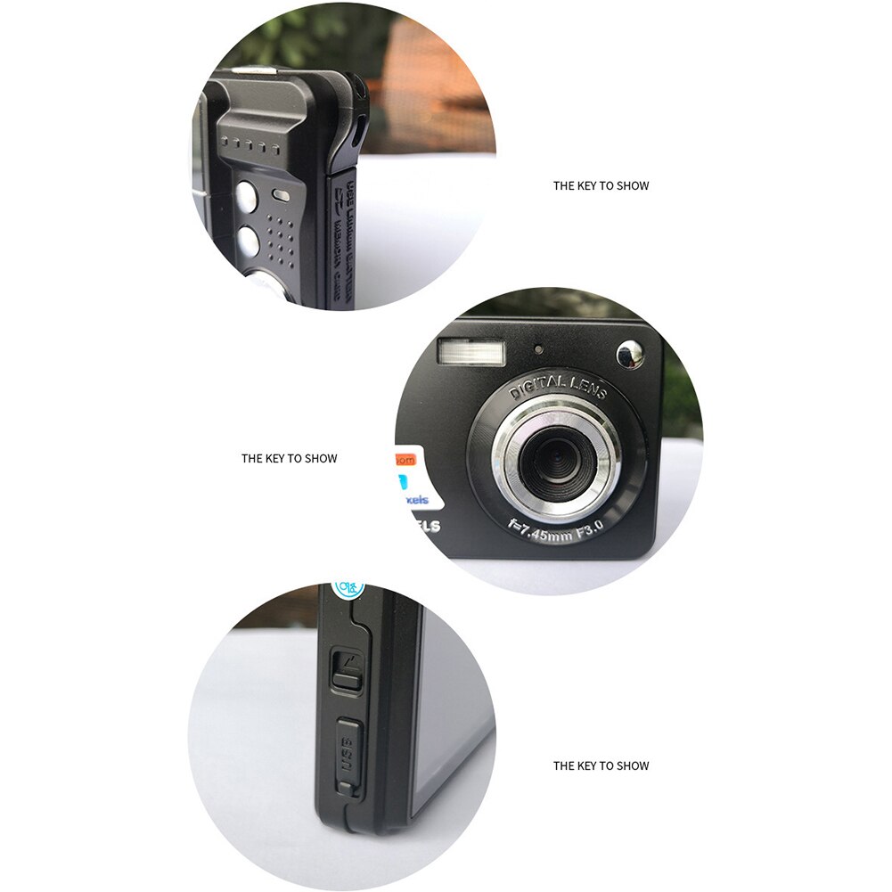 Cámara Digital de 2,7 pulgadas TFT HD pantalla 18.0MP CMOS 3.0MP Video grabadora videocámaras ofertas