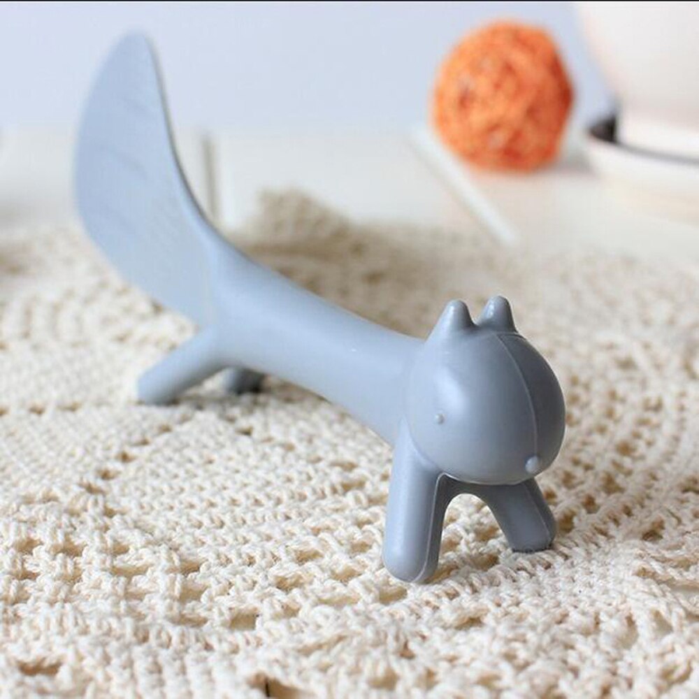 Portable debout écureuil cuillère tour tableaux collants nourriture cuillère riz Scoop vaisselle fête fournitures accessoires de cuisine