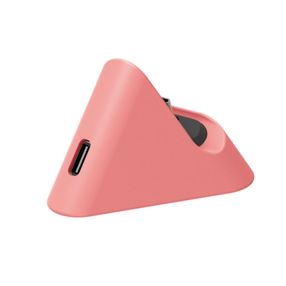 For NS Switch / Switch Lite Universal Game Console Charger Dock Portable Mini Type C Charger Base Stands Charging Dock Station: Tringle Pink