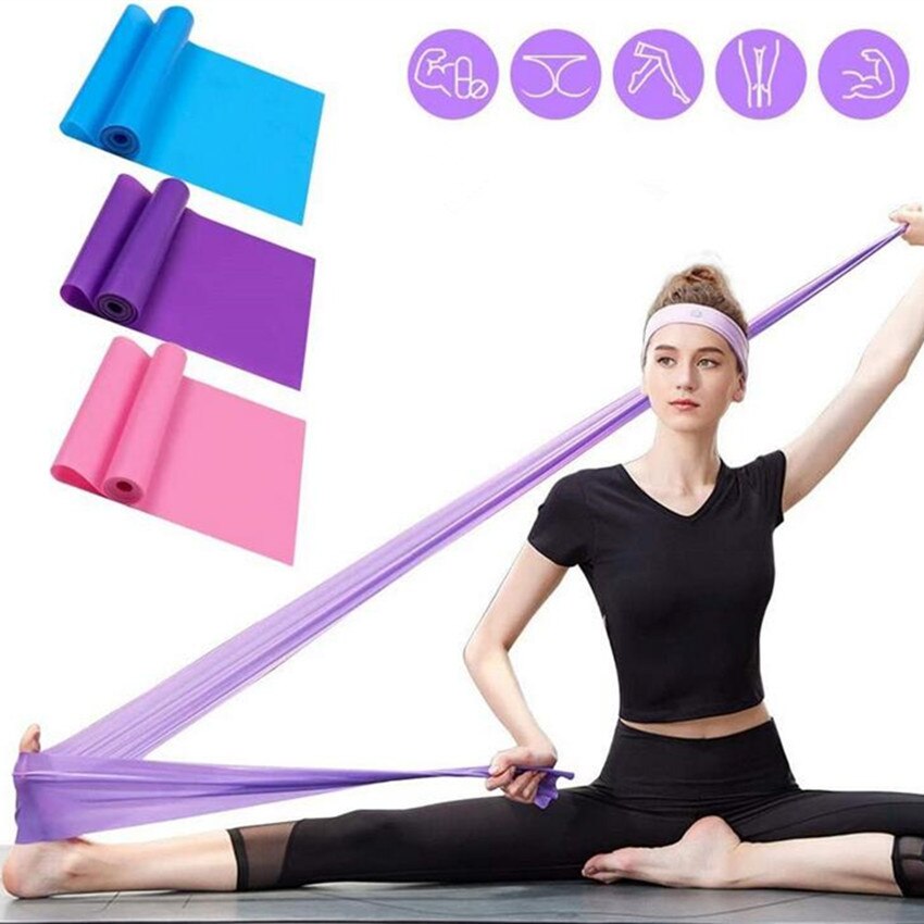 10 millimetri NBR Zerbino Con La Fascia di Resistenza di Forma Fisica di Yoga Pilates Zerbino 183X61cm Non-slip Pad di Spessore Per Palestra All'aperto esercizio di Fitness