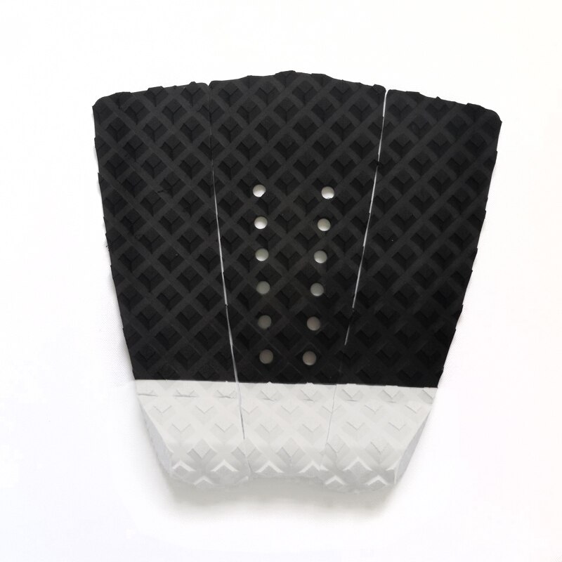 Best Surfboard Traction Pad 3M9786 Glue Surf Pad EVA Foam Deck Pad Tail Pad windsurf Skimboard: White black