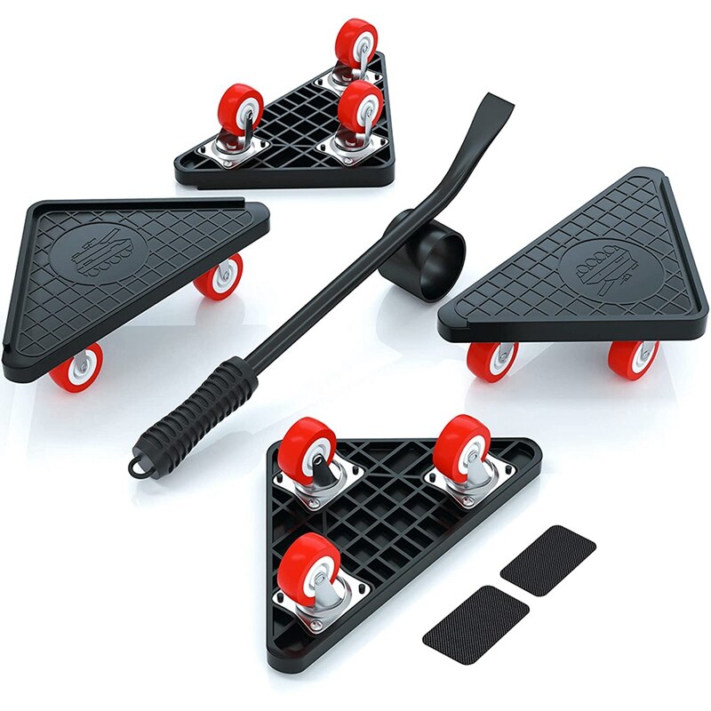Sollevatori di mobili per mobili pesanti con carrelli per ruote, cursori per mobili, strumenti di spostamento del rullo per mobili: STONE