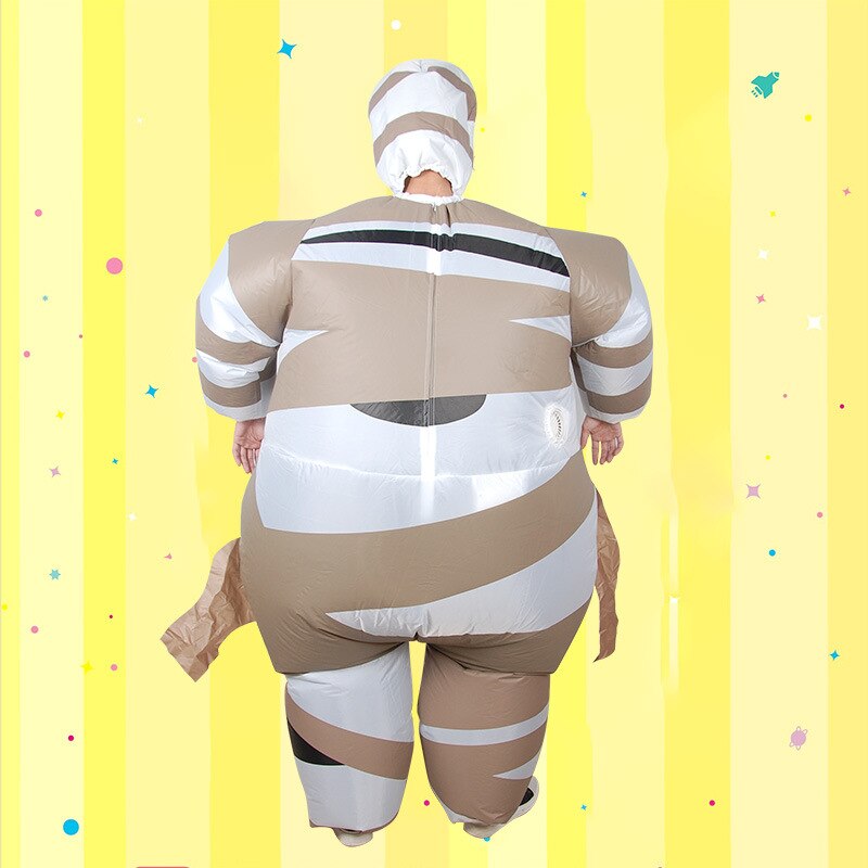 Fancy Sumo Wrestling Inflatable Clothes Mummy Puppet Inflatable Costume Adults Halloween Carnival Funny Inflatable Costumes