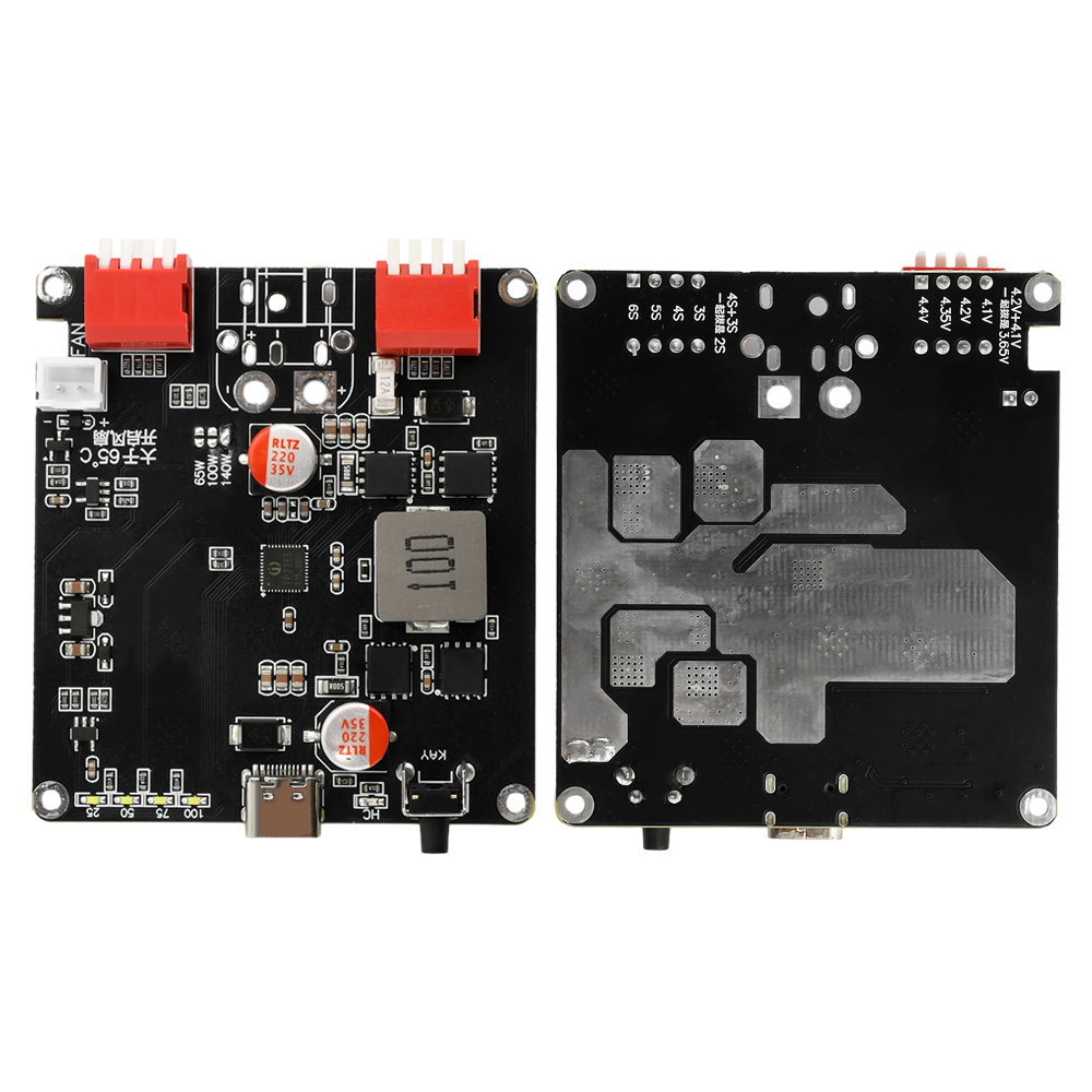 140W Bidirectionele Snelle Lader Module 2S 3S 4S 5S 6S Lithium batterij Opladen Board IP2366 Li-Ion Lifepo4 BMS Lader Module