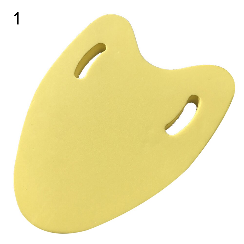 A/U Shape Water Swim Pool Kickboard Float Plate Air Mattresses Outdoor Swimming Beginner Training Safety Accessory: Yellow A Shape
