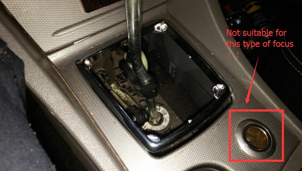 5- trinns 6- trinns slitesterkt pu skinn manuell bil girskifteknott deksel til Ford fokus  mk2