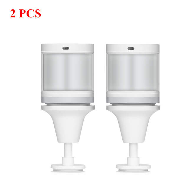 Original Aqara Human Body Sensor Smart Movement Motion Sensor Light Intensity Sensors Zigbee wifi Wireless Work for Mi home APP: 2 PCS