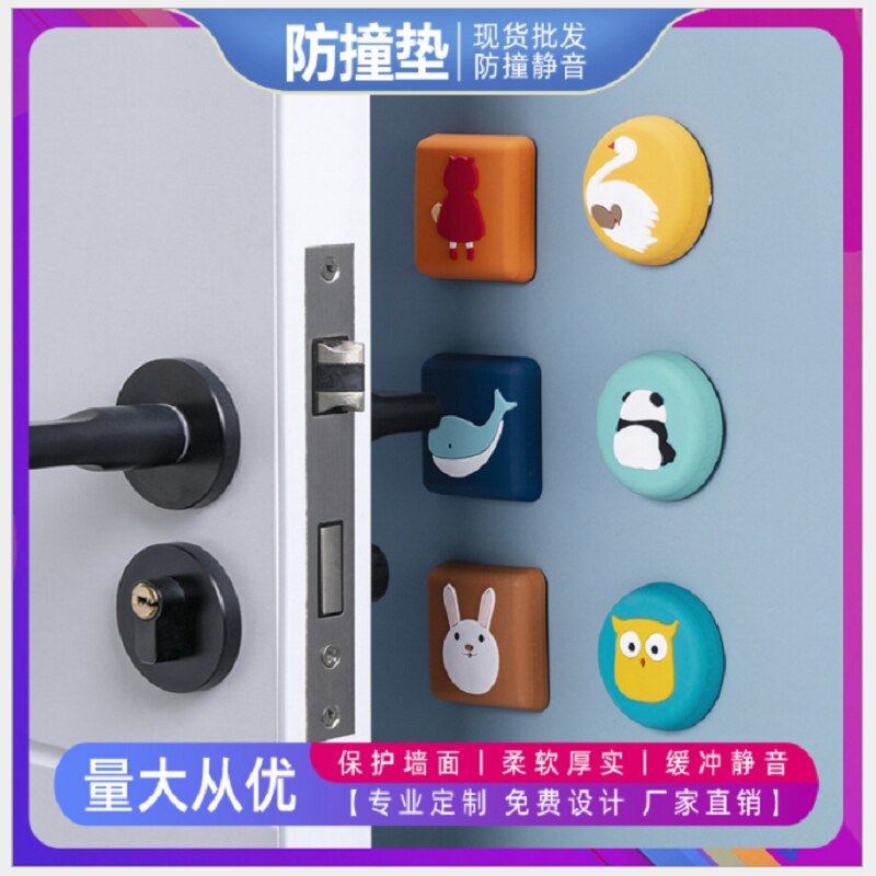 Anti-Collision Pad, Verdikte Muur, Deurklink, Bescherming Pad, Tafel Hoek, deur Achter Demping, Stille, Schokbestendig