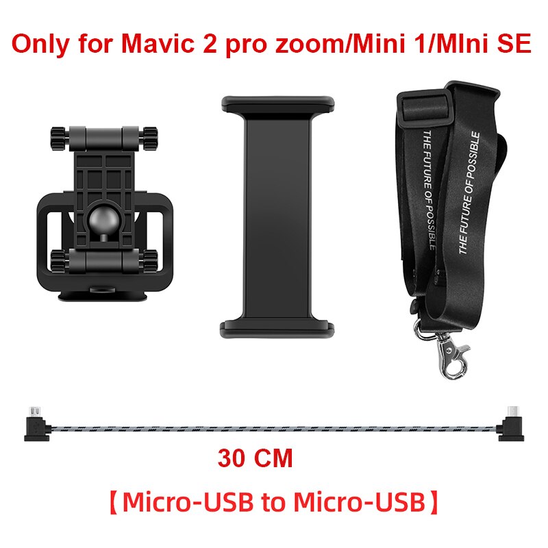 Tablet Houder Beugel Telefoon Voor Dji Mavic 2 Pro Zoom Mini 1 Se Drone Monitor Vooraanzicht Mount Voor Mavic pro/Air/Spark Accessoire: for Mavic 2 Mini USB
