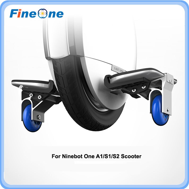 For Ninebot ONE A1/S1/S2 Scooter Protective Gear Protection Cover Kit Trainning Learning Wheels DIY Handle Pulling Rod Accessory