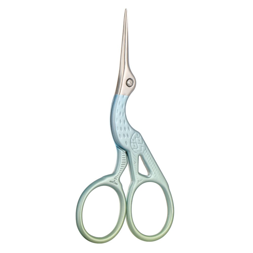 Classic Retro Embroidery Scissors European Crane Small Cross Stitch Sewing Crane Tailor Scissors Office Home Craft Cutting: C