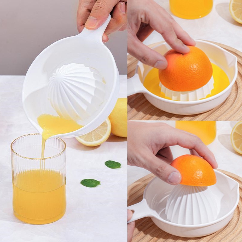 Kök citrusfruktspress apelsin hand manuell juicer köksredskap citron apelsinjuicer livsmedelskvalitet plast manuell juicer