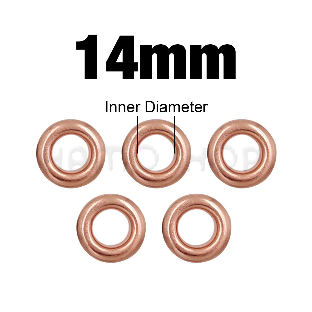 100 Uds. Ojales de Metal con agujeros de Color oro rosa con arandela para accesorios de artesanía de cuero Diy zapatos cinturón gorra bolsa etiquetas ropa: Zinc envejecido