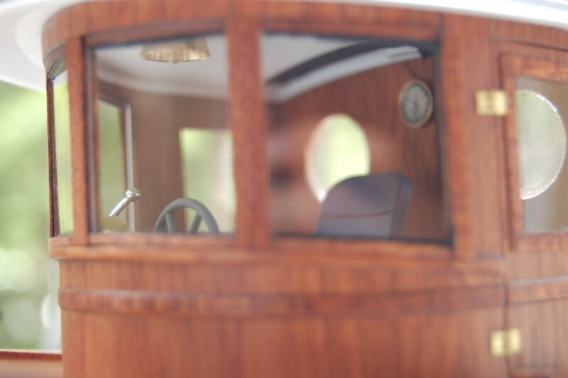 Micro Tug boat M3 1:18 273mm Wooden model ship kit RC model wood model kit