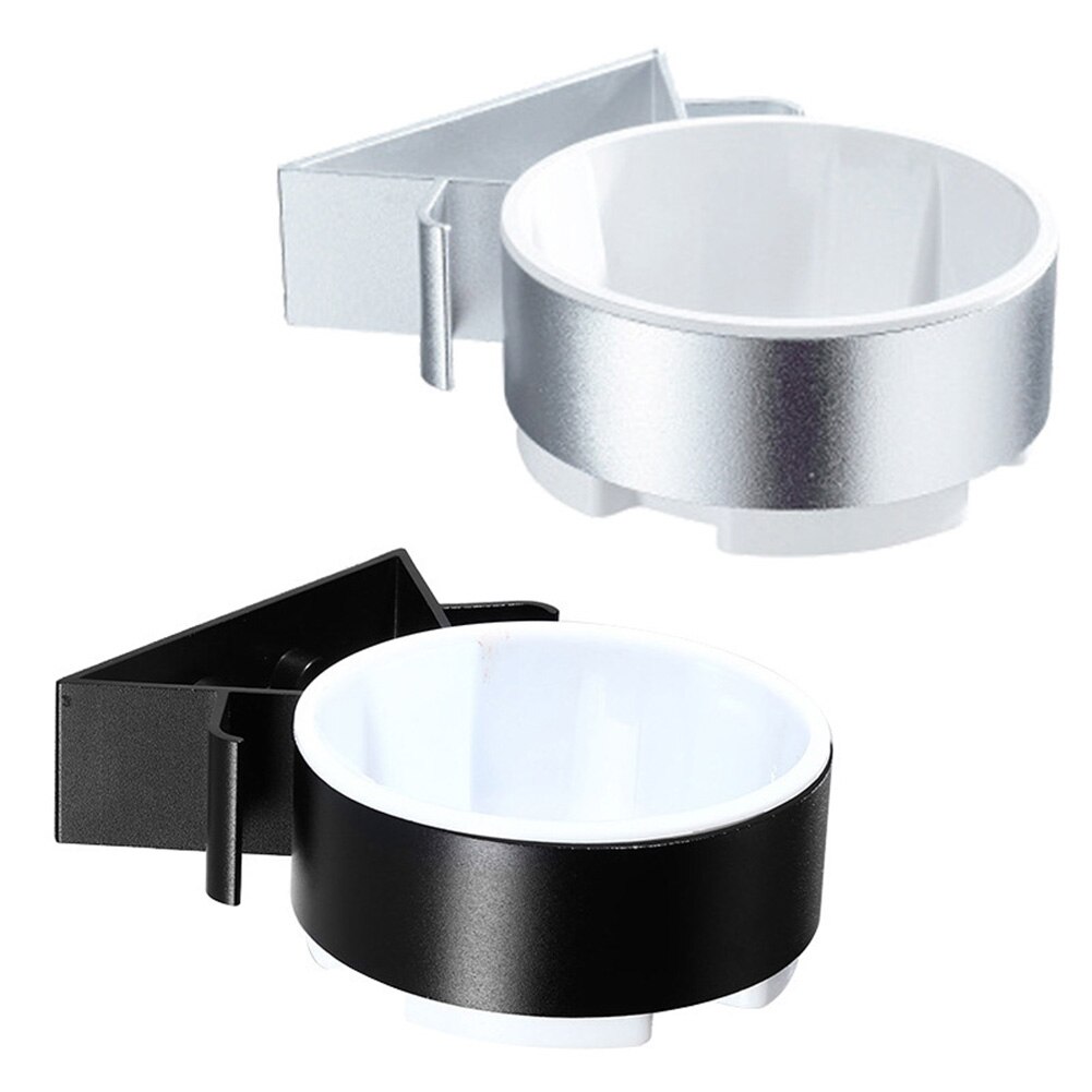 Badkamer Nail-Gratis Naadloze Rack Sterke Dragende Ruimte Aluminium Föhn Opslag Plank Blower Organizer