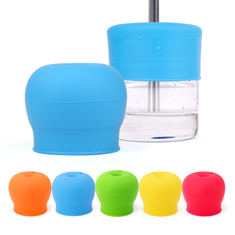 Siliconen Sippy Cup Deksels Stro Spill-Proof Cup Cover voor Water Fles Mason Jar Baby Peuter