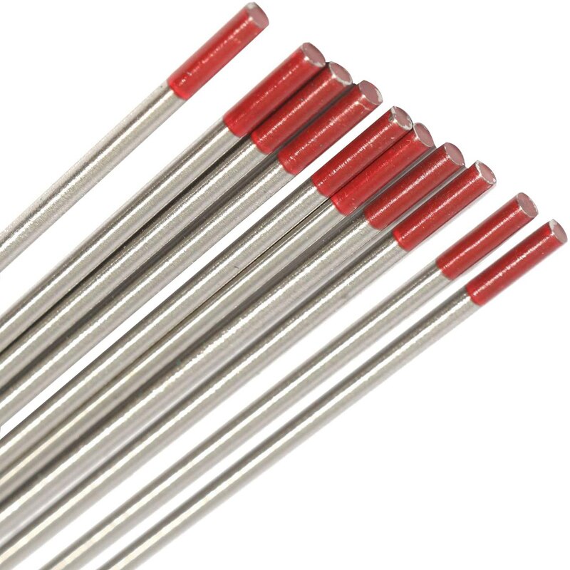 10 Pieces Set Tig Tungsten Welding Electrodes Argon Arc Welding Rods Electrode WC20 WT20 WP20 WL20
