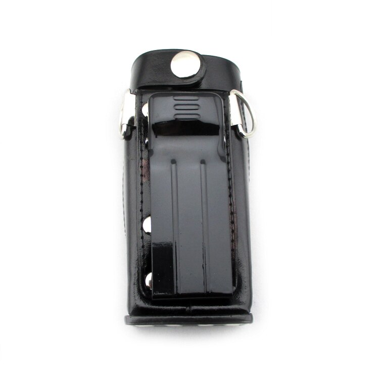 Two Way Radio Leather Protective Sleeve Shoulder Bag Hard Holster Case For Motorola Tetra MTH600 MTH650 MTH800 MTH850 MTP850
