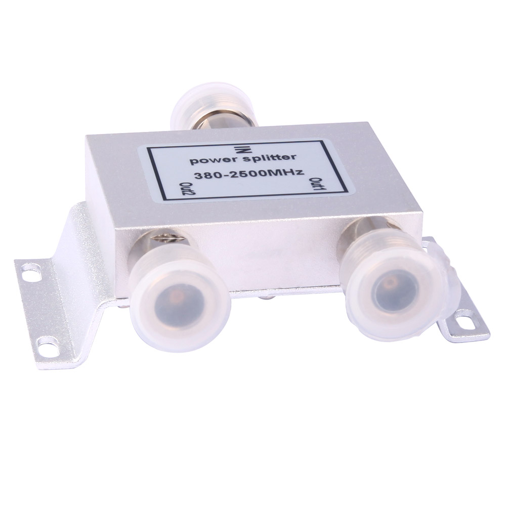 2 Way N 1 In/Aan 2 Power Divider Splitter 380 ~ 2500 MHz voor GSM CDMA 3G signaal Booster, sluit Indoor Antenne buitenantenne