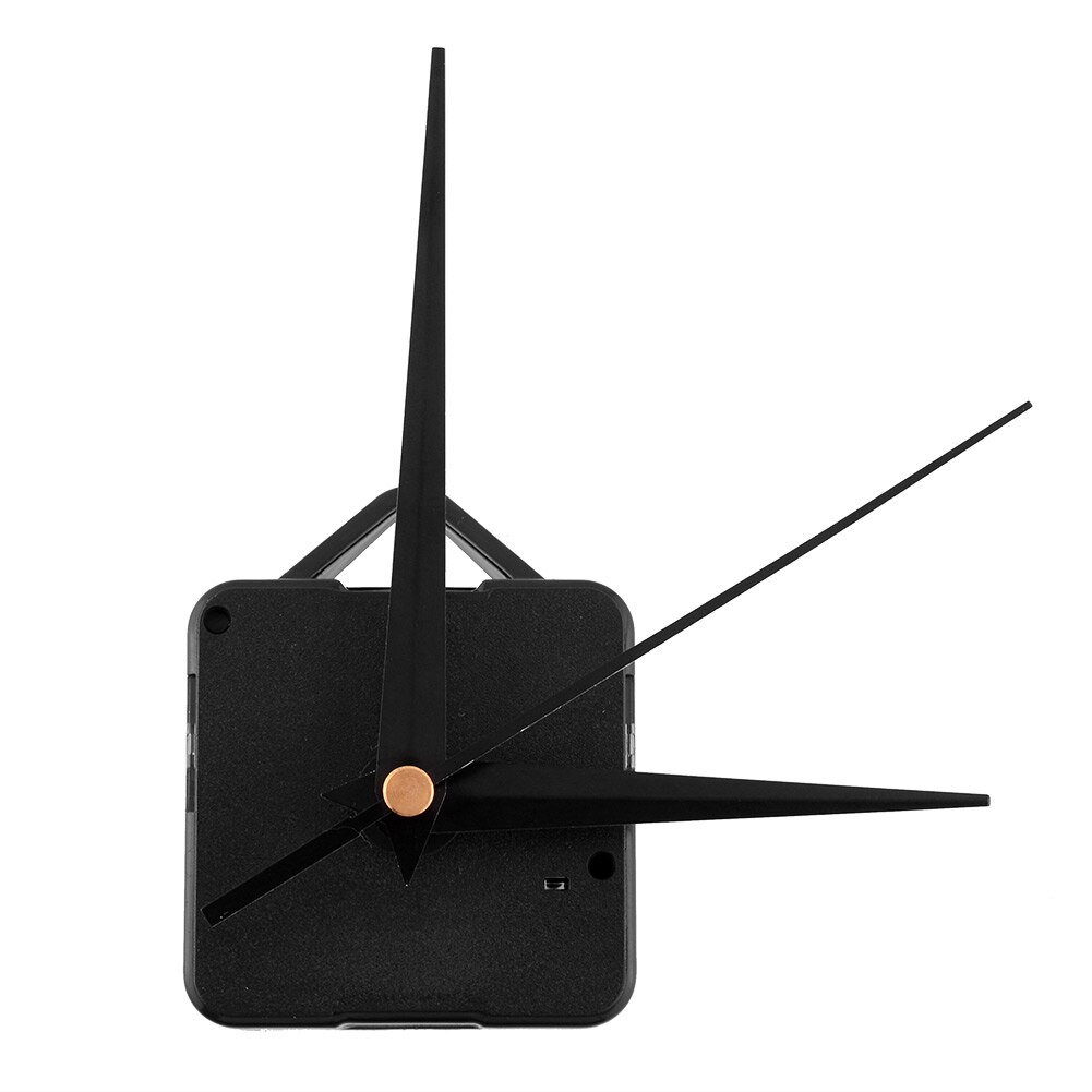 Klassieke Rustig Quartz Klok Beweging Drie Zwarte Handen Mechanisme Onderdelen Set Kit DIY Klok Onderdelen Accessoires Wandklok Home Decor