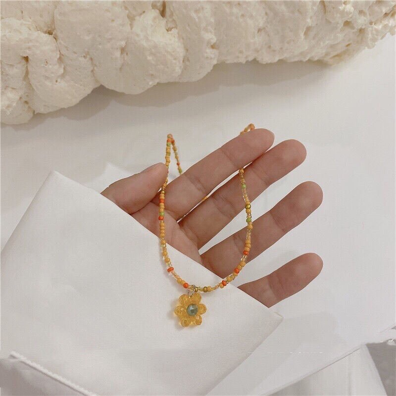Donarsei zdobione paciorkami w stylu Boho Red Cherry naszyjnik dla kobiet śliczne Handmade owoce małe koraliki Chokers naszyjniki biżuteria Boho: style 2-4
