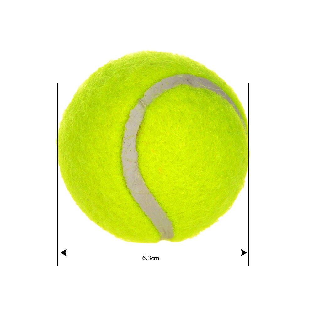 6.3/24cm Diameter Dog Tennis Ball Giant For Pet Interactive Chew Toy Outdoor Tennis Ball Signature Mega Jumbo Pet Toy Training: 6.3cm