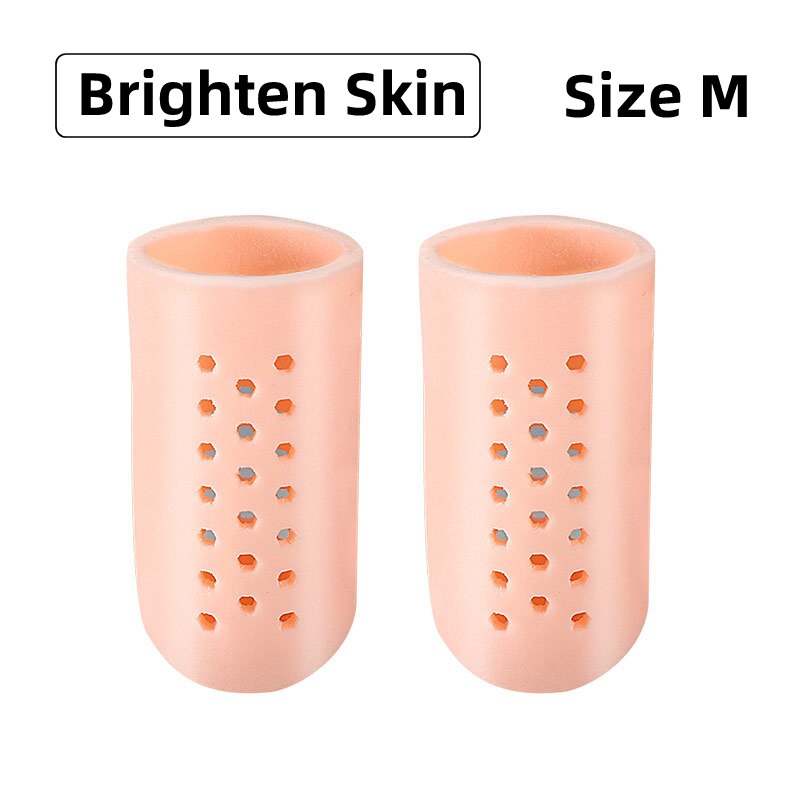 2 stücke = 1 paar Finger Zehenschutz Silikon Gel Abdeckkappe Schmerzlinderung Verhindert Blasen Hühneraugen Nagel Werkzeuge Fußpflege Zehenspreizer: verrotten