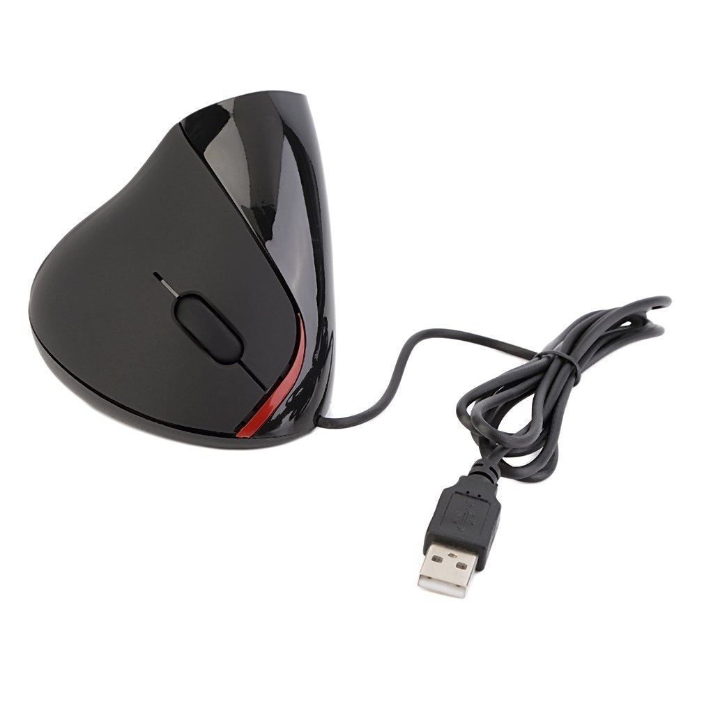 5D wired Optical Gaming Mouse 2400DPI 2.4GH Vertical Ergonomic Upright Vertical mouse For Desktop & Laptop