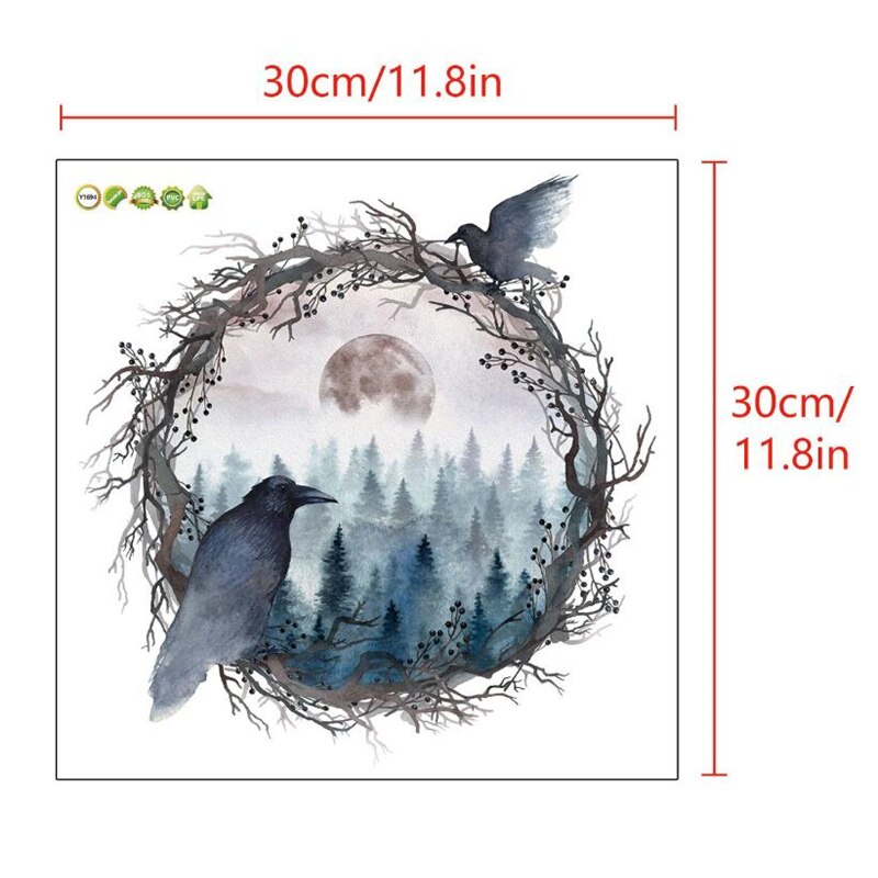 3d skog väggdekor sovrum vardagsrum väggdekoration dörr klistermärke modern konst väggmålning