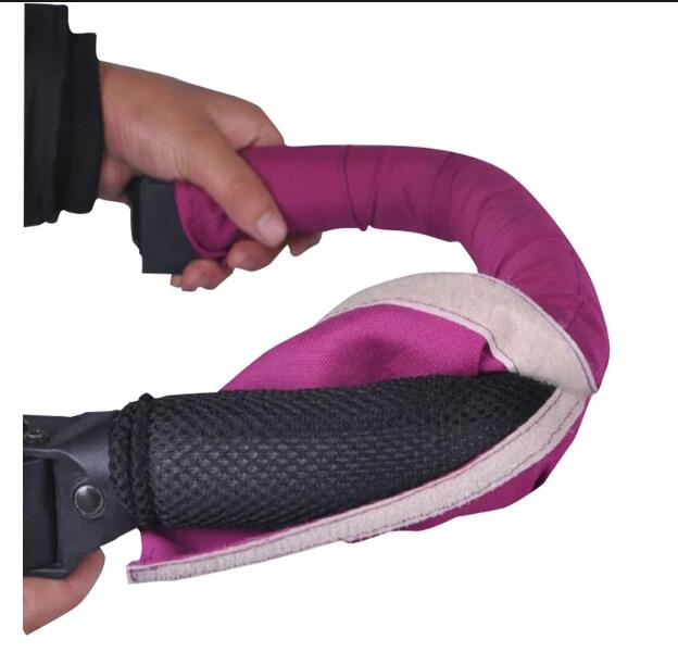 Accessori per passeggini copertura per braccioli Anti-sporco panno lavabile per il cambio maniglia per sedia a rotelle accessori per carrozzina