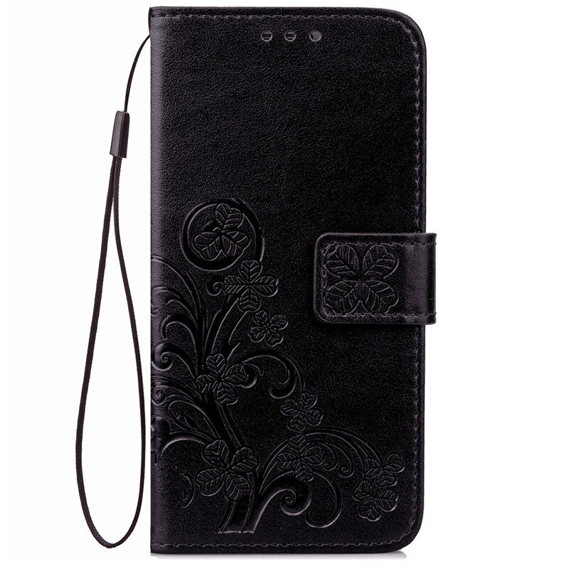 Case For Xiaomi Redmi 4A Case Redmi 4A Redmi4A Cover Luxury Leather Flip Case For Xiomi Xiaomi Redmi 4A 4 A A4 Phone Case Coque: Black
