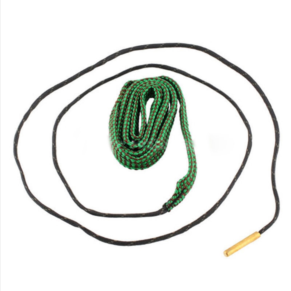 Calibre de serpent de bande de nettoyage de corde d'alésage pour le nettoyeur de baril de pistolets de fusil 22 Cal.223 Cal.38 Cal & 5.56mm,7.62mm, Kit de nettoyage 12GA