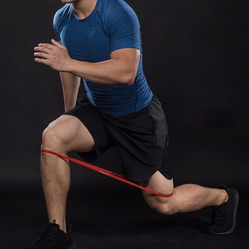 Bandes de résistance En Latex Naturel Boucle En Caoutchouc Gym Extenseur Renforcer D'entraînement De Fitness À Domicile Tirez Butin Bande Élastique 1 PIÈCES