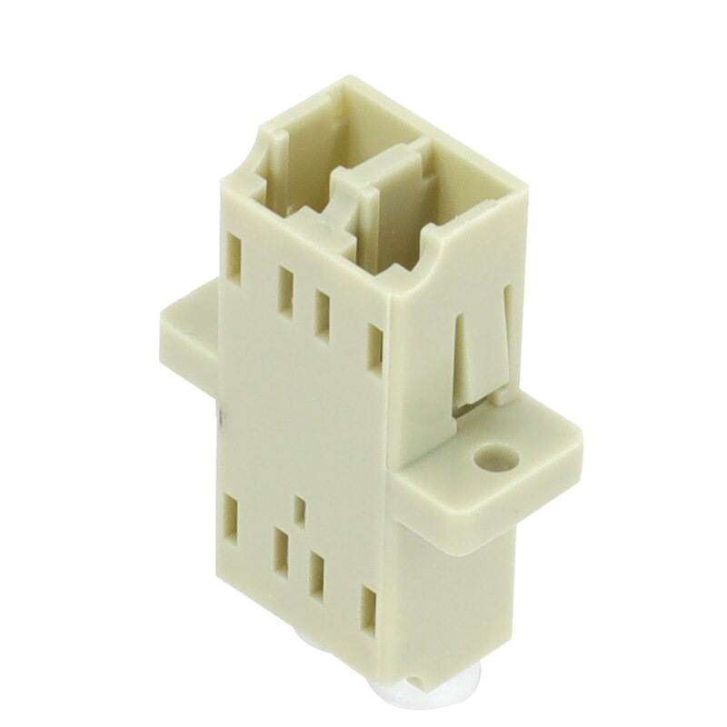 10/25/50/100pcs LC UPC duplex fiber optic adapter Multimode DX coupler connector Fiber flange LC connector