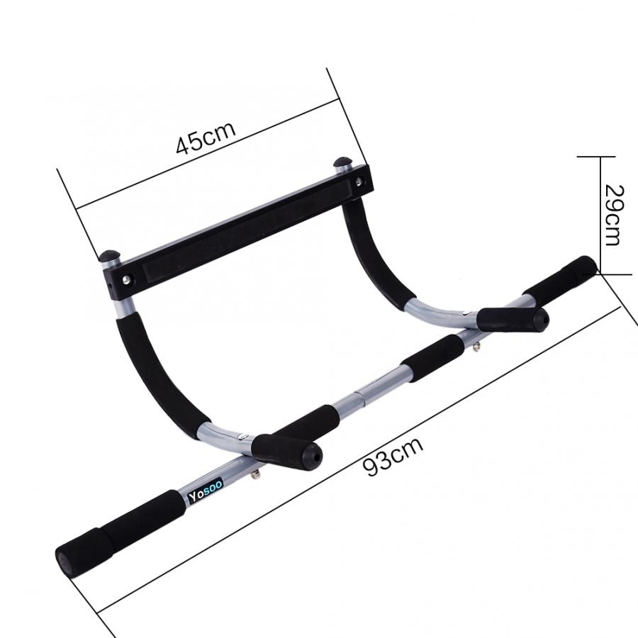 Horizontal Bar Heavy Duty Doorway Chin Pull Up Bar 36 inches Wide Exercise Gym Home Door Mounted Pull Up Bar Fitness Equipment