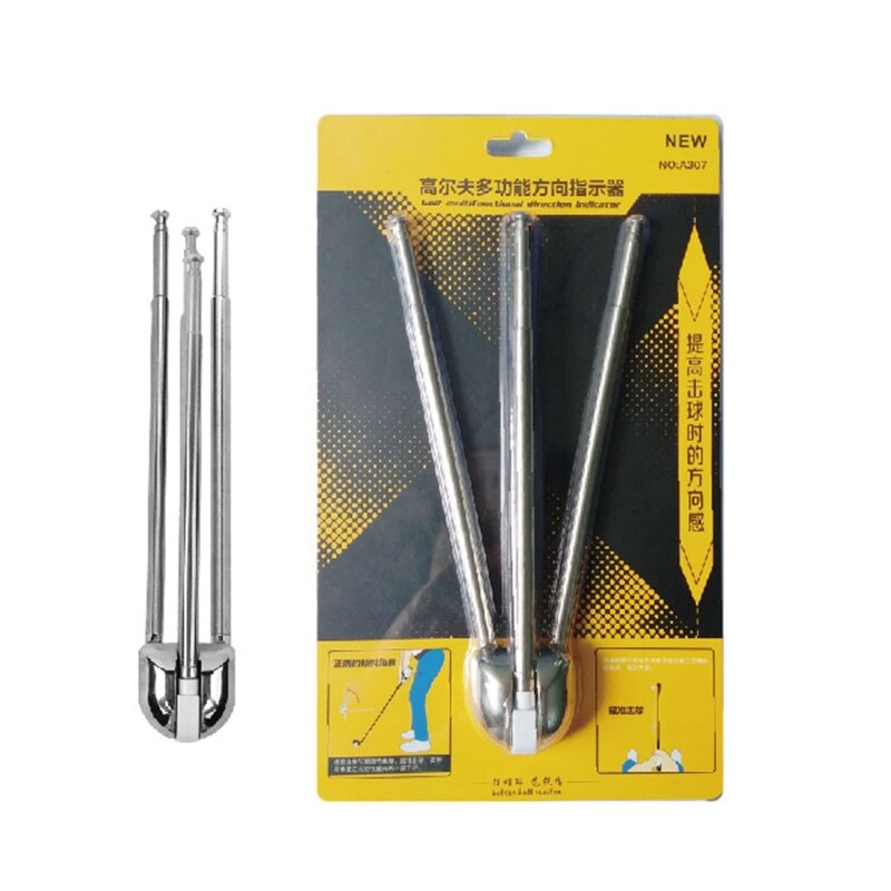 Golf Swing Plane Posture Angle Adjustment Exerciser Direction Indicator Training Aid Improve Rhythm Tempo for Drivers