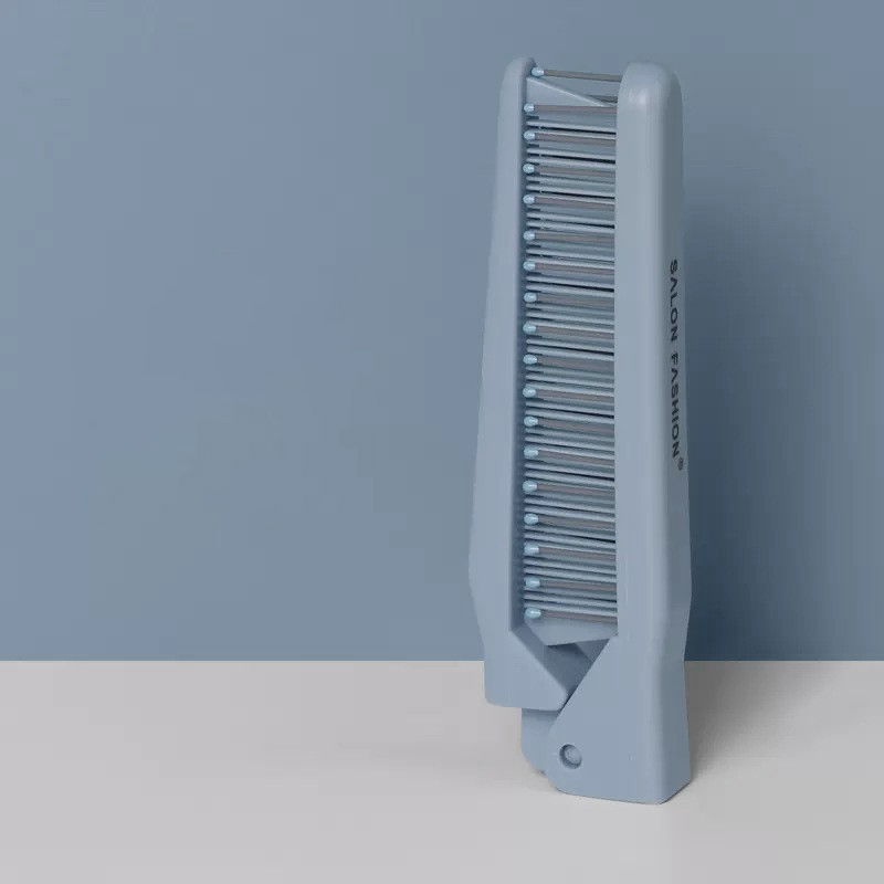 Handheld Hairbrush Wide Tooth Comb Plastic Flat Comb Hair Scalp Massage Smoothing Comb Detangle Hairdressing Comb Styling Tool: Dark Red