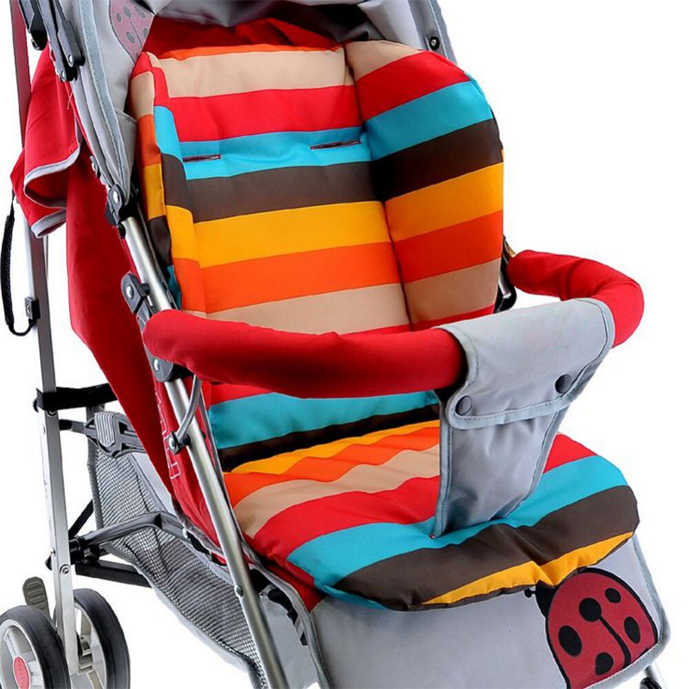 Barnvagn sittdyna barnvagn barnstol barnvagn färgglada mjuk madrass vagnar sittdyna vinter barnvagn matta tillbehör
