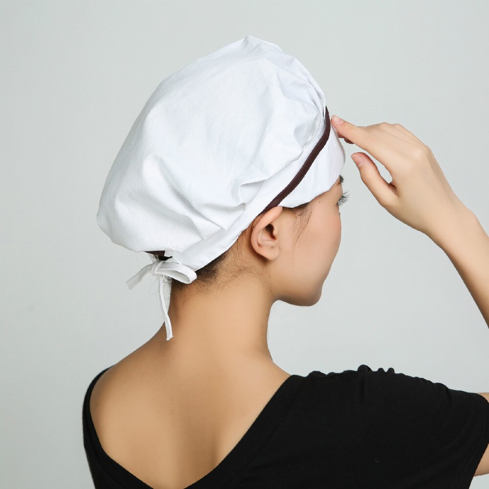 Chapeau de Chef pour hommes et femmes, uniforme de Chef cuisinier, de boulanger, de café, de Restaurant, d'hôtel, de boulangerie, chapeaux de travail, casquettes anti-poussière respirantes pour atelier