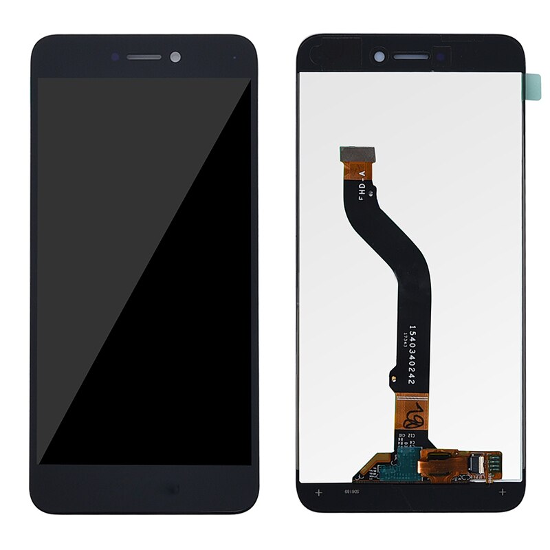 Para huawei p8 lite 2017 lcd com moldura PRA-LA1 PRA-LX1 display de toque digitador da tela p9 lite 2017 tela