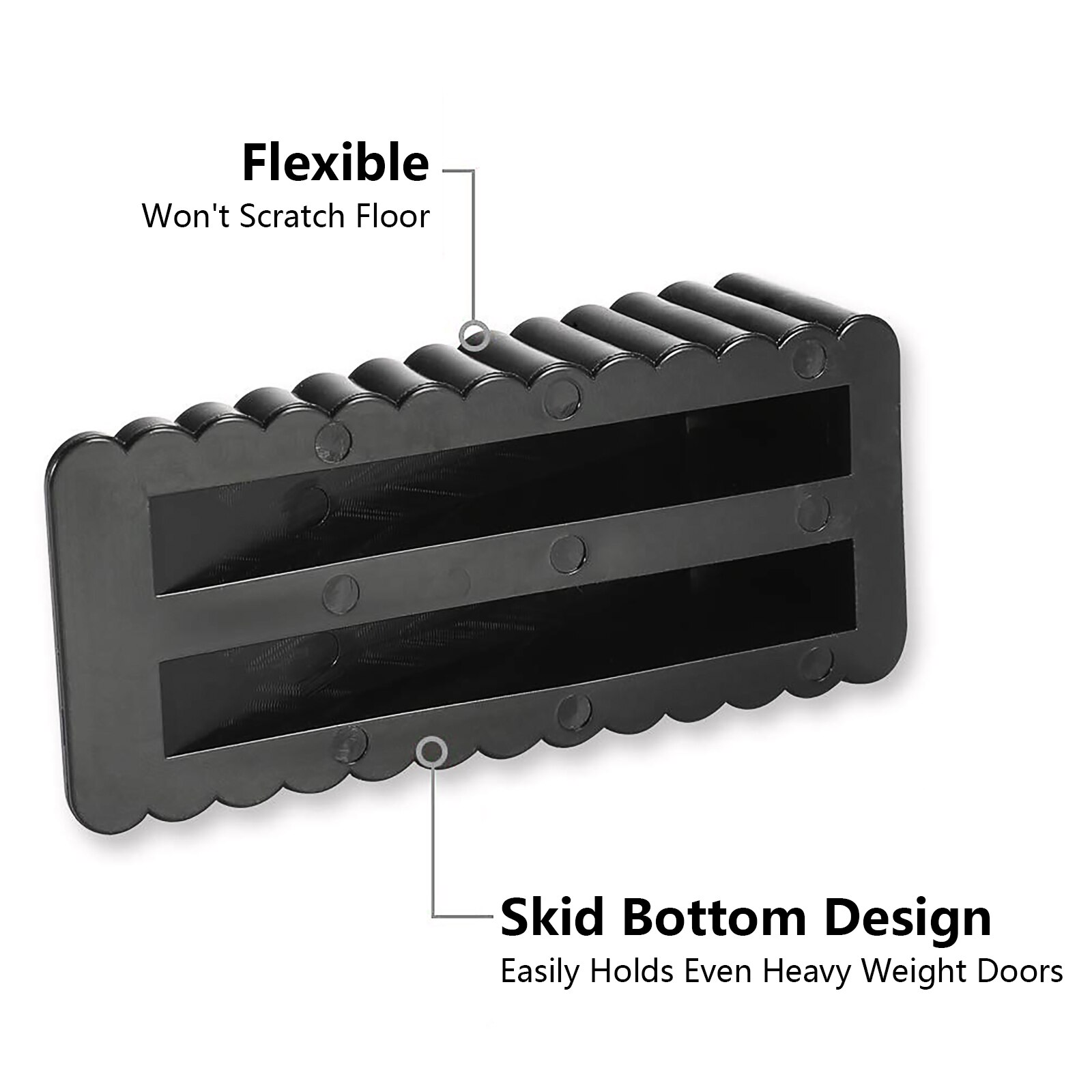 6 stuks deurstopper transparant deurkruk buffer muurbescherming silicagel deurkruk buffer muren en meubel beschermpad