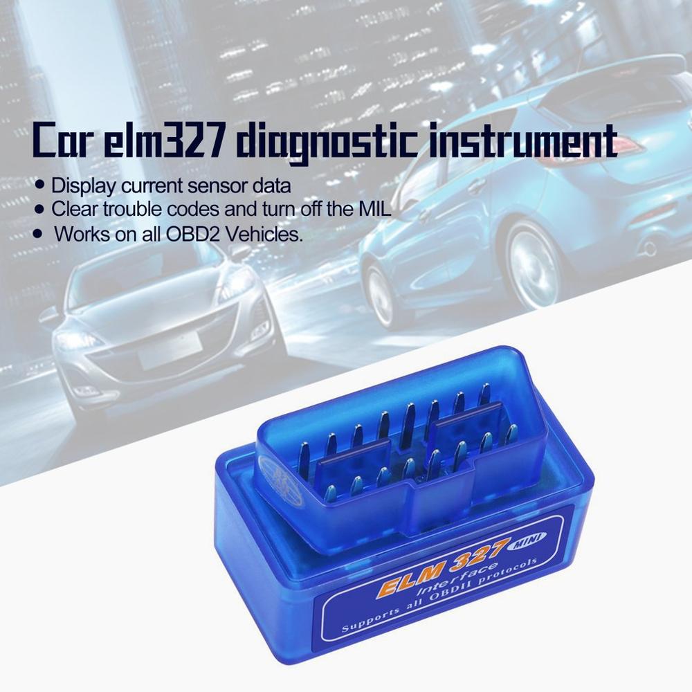 Nouvel outil de Diagnostic d'abs de la meilleure bleue de Scanner d'interface automatique de voiture du Bluetooth V2.1 OBD II d'elm327 portatif superbe