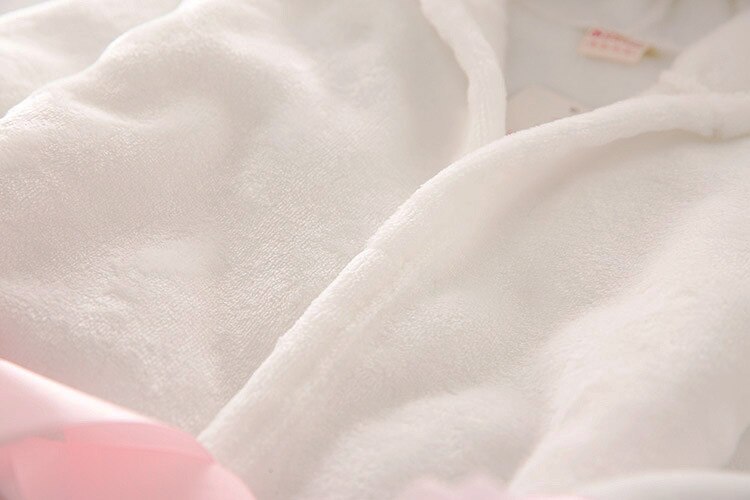 2022 Winter Toddler Baby Bathrobe Children&#39;s Home Wear Clothes For Boys Girls Fleece Cute Cartoon Pattern Sleepwear Clothing