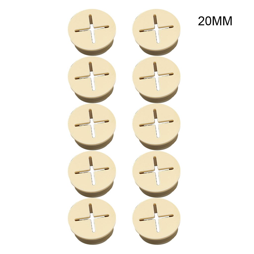 10 Pcs Flexible Wire Rubber Grommets Rubber Cable Cord Grommet for Desk Table Console Furnitures Hole Cover Dustproof