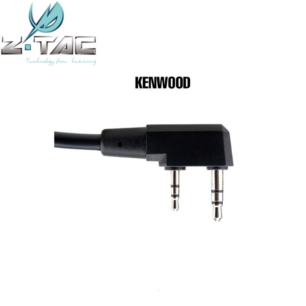 Z-tac zsilynx clarus ptt / walkie-talkie ptt headset startknap switch  z130: Kenwood