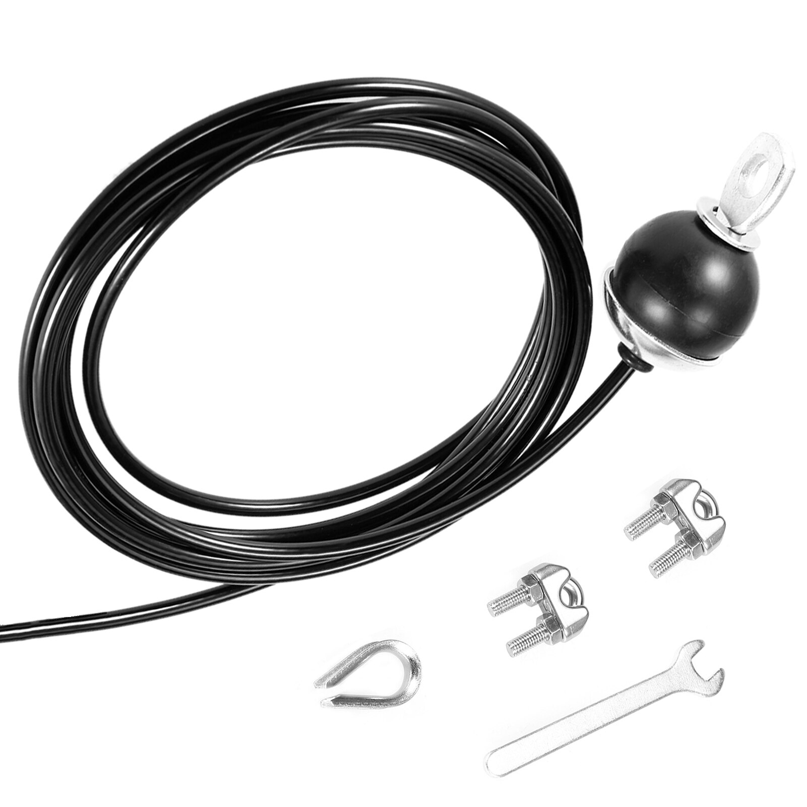 2M/2.5M/3M Gym Cable Steel Wire Rope Fitness Pulley Cable for Home Gym Cable Machine Weight Lift Pulley Accessories Dia 5mm